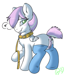 Size: 857x1000 | Tagged: explicit, artist:lildooks, oc, oc:princess pastel, anal beads, anal insertion, anus, art trade, butt, collar, foalcon, imported from derpibooru, insertion, leash, lip bite, looking at you, nudity, oc only, pegasus, pet play, plot, pony, sex toy, vaginal secretions, vulva