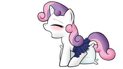Size: 1920x1080 | Tagged: explicit, artist:vsdrawfag, sweetie belle, ahegao, blushing, clothes, female, foalcon, g4, imported from derpibooru, masturbation, pillow, pillow humping, simple background, skirt, solo, solo female, wallpaper, wallpaper for the fearless