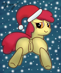 Size: 1655x2000 | Tagged: explicit, artist:php26, apple bloom, anatomically correct, anus, butt, christmas, earth pony, female, filly, foal, foalcon, g4, hat, imported from derpibooru, looking back, nudity, plot, pony, presenting, santa hat, solo, solo female, vulva