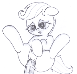 Size: 2022x1939 | Tagged: explicit, artist:an-tonio, scootaloo, blushing, derpibooru exclusive, female, filly, foal, foalcon, g4, horsecock, imported from derpibooru, male, monochrome, nudity, penetration, penis, sex, straight, tongue out, traditional art, vagina, vaginal