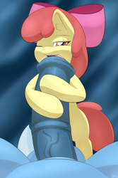 Size: 1000x1500 | Tagged: explicit, artist:lamia, apple bloom, age difference, big penis, blowjob, cock worship, filly, foal, foalcon, futa, futa on female, futa pov, futa trixie, g4, horsecock, imported from derpibooru, impossibly large penis, intersex, just the tip, licking, licking cock, nudity, offscreen character, oral, penis, pov, sex, tongue out, trixie, trixiebloom