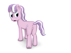 Size: 6443x4800 | Tagged: explicit, artist:jdnehberefncuhn, diamond tiara, absurd resolution, anus, blushing, butt, earth pony, female, filly, foal, foalcon, g4, human vulva on pony, imported from derpibooru, looking back, nudity, plot, pony, solo, solo female, vulva