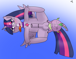 Size: 5000x3900 | Tagged: explicit, artist:void236, spike, twilight sparkle, absurd resolution, ahegao, anal, anal creampie, anal orgasm, balls, blushing, creampie, cum, cum while penetrated, cumming, dragon, eyes closed, foalcon, futa, futa twilight sparkle, g4, hands free, imported from derpibooru, intersex, male, male on futa, nudity, orgasm, orgasm cumshot, penis, ship:twispike, shipping, simultaneous orgasm, tongue out
