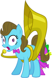 Size: 948x1410 | Tagged: questionable, artist:cloudshadezer0, artist:feitaru, spike, beauty brass, blowing, dragon, duo, edit, female, flank, foalcon, from behind, g4, hundreds of users filter this tag, implied cunnilingus, implied oral, implied sex, imported from derpibooru, male, open mouth, pony, shipping, shocked, show accurate, straight, vector edit, wide eyes