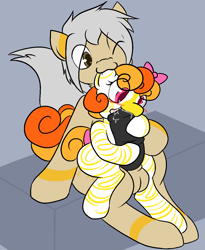 Size: 1026x1250 | Tagged: explicit, artist:shenhibiki, oc, oc:shenhibiki, balls, blowjob, blushing, cum, foalcon, horsecock, imported from derpibooru, just the tip, nudity, oc only, oral, penis, size difference