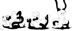 Size: 2800x1200 | Tagged: explicit, artist:cold-blooded-twilight, apple bloom, scootaloo, sweetie belle, all three filled, anal, bondage, cutie mark crusaders, double penetration, earth pony, eyes closed, female, foalcon, g4, imported from derpibooru, lineart, monochrome, oral, pegasus, pony, scootatentacles, sweetietentacles, tentabloom, tentacle blowjob, tentacle bondage, tentacle porn, tentacles, triple penetration, unicorn