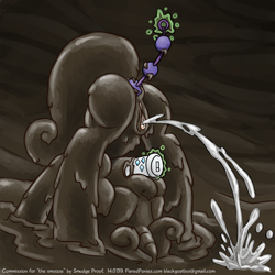 Size: 1500x1500 | Tagged: explicit, artist:smudge proof, sweetie belle, anal, anal beads, anal orgasm, anus, commission, crotchboobs, cum, cumming, dildo, female, flexible, foalcon, frontbend, g4, goo, hands free, imported from derpibooru, magic, masturbation, mud, nipples, nudity, orgasm, sex toy, solo, solo female, squirting, teats, vaginal secretions, vulva
