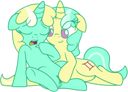 Size: 1280x921 | Tagged: explicit, artist:furrgroup, cute, cute porn, dead source, duo, duo female, eyes closed, female, foalcon, g4, gemini, gemini (g4), genitals, hoofing, imported from derpibooru, incest, lesbian, mare, nudity, open mouth, pony, ponyscopes, ship:gemigemi, simple background, simplistic vulva, smiling, twincest, twins, underhoof, unicorn, vaginal secretions, vulva, white background