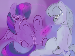 Size: 1280x960 | Tagged: explicit, artist:aimihanibal, silver spoon, twilight sparkle, alicorn, female, foalcon, g4, imported from derpibooru, mare, pony