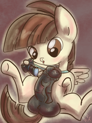 Size: 500x667 | Tagged: explicit, artist:aimihanibal, 30 minute art challenge, balls, featherweight, foalcon, g4, imported from derpibooru, male, nudity, penis, solo, solo male