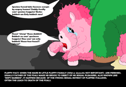 Size: 1344x936 | Tagged: explicit, grimdark, artist:artist-kun, crying, engrish, fluffy facts, fluffy pony, fluffy pony foal, fluffy pony grimdark, foal abuse, foalcon, imported from derpibooru, rape, sex, special hugs