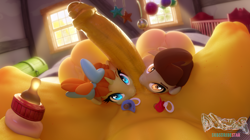 Size: 3174x1782 | Tagged: explicit, artist:snuddy, 3d, age difference, anthro, ass, baby bottle, big penis, bisexual, blender, butt, cakecest, carrot cake, carrotpound, carrotpumpkin, crepuscular rays, crib, drool, earth pony, erection, father and child, father and daughter, father and son, female, floating wings, foreskin, freckles, gay, group sex, human penis, imported from twibooru, incest, licking, licking cock, lolicon, looking at you, male, male pov, mmf threesome, nudity, offscreen character, on back, oral, pacifier, pegasus, penis, pound cake, pov, pumpkin cake, sex, shipping, shotacon, size difference, spread legs, spreading, straight, threesome, tongue out, toy chest, underage, unicorn, window, wings