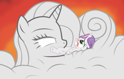 Size: 4899x3120 | Tagged: explicit, semi-grimdark, artist:badumsquish, rarity, sweetie belle, age difference, ambiguous oral, blushing, cloud, cloud pony, cloud sex, cloudy, derpibooru exclusive, dream, dubious consent, female, female on female rape, filly, foal, foalcon, for whom the sweetie belle toils, g4, implied incest, imported from derpibooru, incest, interspecies, lesbian, mare, mare on filly, my little pony: friendship is magic, nightmare, no exceptions, oral, pony, raricloud, sex, show accurate, show accurate porn, siblings, sisters, size difference, sweat, unicorn, wet