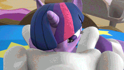 Size: 500x281 | Tagged: explicit, artist:fruitymilk, twilight sparkle, 3d, age difference, ahegao, animated, bed, bedroom eyes, cunnilingus, daughter, eyes closed, eyes on the prize, eyes rolling back, female, female orgasm, female pov, females only, filly, filly on mare, filly twilight sparkle, foal, foalcon, g4, gif, grin, imported from derpibooru, incest, lesbian, licking, looking at you, looking up, looking up at you, mare, mare on filly, mother, mother and child, mother and daughter, nudity, offscreen character, on back, open mouth, oral, orgasm, pony, pov, ship:velvet sparkle, smiling, softcore, source filmmaker, spread legs, spreading, squee, tongue out, twicest, twilight velvet, twilight velvet is a foal fiddler, unicorn, vaginal orgasm, younger