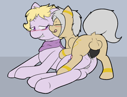 Size: 1250x957 | Tagged: explicit, artist:shenhibiki, oc, oc:shenhibiki, age difference, anal, anal creampie, anal orgasm, anus, balls, colt, colt on mare, creampie, cum, female, foal, foalcon, hands free, imported from derpibooru, male, mare, nudity, oc name needed, oc only, orgasm, penis, pony, reverse foalcon, sex, simultaneous orgasm, straight, straight shota, underhoof, vulva