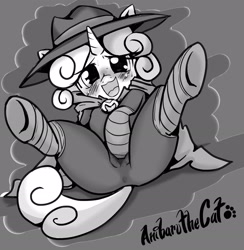 Size: 2550x2616 | Tagged: explicit, artist:anibaruthecat, sweetie belle, anus, female, foalcon, g4, high res, imported from derpibooru, mare do well, masturbation, nudity, pony, solo, solo female, sweetie do well, vaginal lubrication, vaginal secretions, vulva