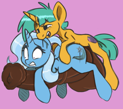 Size: 725x648 | Tagged: explicit, artist:sb, artist:teraspell, balls, bedroom eyes, big balls, big penis, bodyjob, derpibooru exclusive, do not want, duo, edit, female, foalcon, g4, horsecock, hyper penis, hyper snails, imminent sex, imported from derpibooru, impossible fit, impossibly large balls, impossibly large penis, lying down, lying on cock, male, nudity, penis, pony, ship:trails, shipping, simple background, snails, straight, trixie, unicorn