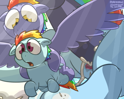 Size: 1000x800 | Tagged: explicit, artist:pokehidden, rainbow dash, anus, carrying, creampie, cum, cum inside rainbow dash, cumming, defloration, doggy style, dripping, father and child, father and daughter, female, filly, filly rainbow dash, floppy ears, flying, foal, foalcon, from behind, g4, genitals, imported from derpibooru, incest, male, mile high club, nudity, open mouth, outdoor sex, outdoors, penis, rainbow blaze, raincest, sex, ship:blazedash, shipping, smiling, spread wings, straight, vaginal, vaginal secretions, virgin, vulva, wide eyes, wings, younger