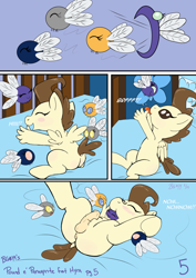 Size: 2316x3273 | Tagged: explicit, artist:bgnumber19, anthro, anus, babycon, balls, comic, crib, dead source, foalcon, g4, high res, horsecock, imported from derpibooru, nudity, parasprite, penis, pornasprite, pound cake, this will end in tears, wat, why