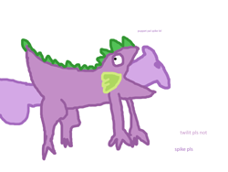 Size: 800x600 | Tagged: explicit, grimdark, artist:twi, spike, twilight sparkle, 1000 hours in ms paint, all the way through, big penis, crappy art, dragon, foalcon, futa, futa on male rape, futa twilight sparkle, g4, horsecock, imported from derpibooru, intersex, ms paint, nudity, penis, rape, reverse blowjob, reverse oral, sex, stylistic suck