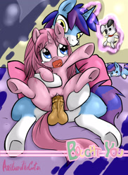 Size: 2550x3507 | Tagged: explicit, grimdark, artist:anibaruthecat, oc, oc:anibaru the cat, oc:weepy cry, abuse, age difference, balls, crying, doll, female, filly, foal, foalcon, high res, imported from derpibooru, magic, male, nudity, oc only, open mouth, penetration, penis, pony, rape, reverse cowgirl, scar, sex, smiling, spread legs, stallion, stallion on filly, straight, teasing, telekinesis, underhoof, vaginal, vaginal secretions