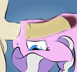 Size: 637x600 | Tagged: explicit, artist:fearingfun, artist:lioncourt, diamond tiara, animated, blowjob, crying, deepthroat, drool, facefuck, fearcomesnaturally, female, floppy ears, foalcon, g4, gif, imported from derpibooru, male, nudity, oral, penis, sex, simple background, straight, throat bulge, throat swabbing, x-ray