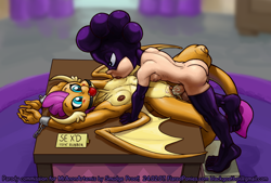 Size: 1500x1013 | Tagged: explicit, artist:smudge proof, anthro, ass, banned from derpibooru, butt, child, clitoris, commission, crossover, cum, female, human, imported from twibooru, male, minoru mineta, my hero academia, nipples, nudity, penis, shotacon, smolder, straight, teenager, underage, vagina, vulva, yiff, young
