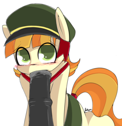 Size: 1928x1984 | Tagged: explicit, artist:bakaponi, bedroom eyes, blowjob, blushing, cute, drool, drool string, earth pony, eye clipping through hair, female, filly, filly guides, foal, foalcon, g4, genitals, girl scout, glazed dick, horsecock, imported from derpibooru, just the tip, looking at you, looking forward, male, male pov, nudity, offscreen character, offscreen male, oral, penis, pony, pov, raised tail, salivating, shy, solo focus, straight, tag-a-long, tail