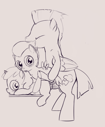 Size: 1158x1400 | Tagged: explicit, artist:a6p, age difference, anal, blushing, brothers, colt, colt on filly, dark genitals, dinky hooves, dinkylane, double penetration, eyes closed, female, filly, foal, foalcon, g4, group sex, imported from derpibooru, lube, male, monochrome, multiple penetration, nudity, pegasus, penetration, penis, pony, pony on pony action, reverse foalcon, rumble, rumbledink, semi-incest, sex, shipping, sibling incest, siblings, simple background, stallion, stallion on filly, straight, surprise sex, surprised, threesome, thunderlane, unicorn, vaginal, vaginal secretions, white background