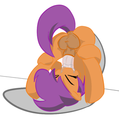 Size: 589x623 | Tagged: explicit, artist:surge-on, scootaloo, autofellatio, balls, blowjob, dickgirl, foalcon, futa, futa scootaloo, g4, imported from derpibooru, intersex, masturbation, nudity, oral, penis, sex, solo, solo futa