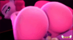Size: 1280x720 | Tagged: explicit, artist:hentype, artist:macstarva, pinkie pie, spike, 2 handfuls of dat ass, 3d, animated, anthro, audible creampie, balloonbutt, banned from derpibooru, butt, creampie, cum, dirty talk, doggy style, dragon, female, from behind, hotdogging, huge butt, imported from twibooru, knot, knotted penis, large butt, male, moaning, penetration, penis, plantigrade anthro, reverse cowgirl, sex, shotacon, sound, straight, straight shota, underage, vaginal, voice acting, webm