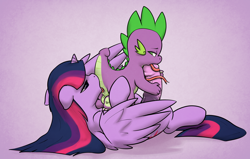 Size: 3600x2292 | Tagged: explicit, artist:atrolux, spike, twilight sparkle, 69 position, age difference, alicorn, analingus, analingus on male, anus, balls, dragon, drool, female on male, female on male analingus, foalcon, futa, futa on male, futa on male analingus, futa twilight sparkle, g4, high res, horsecock, imported from derpibooru, intersex, interspecies, licking cock, long tongue, male, nudity, oral, penis, pony, pony on dragon action, pseudoincest, sex, ship:twispike, shipping, tongue out, twilight is a foal fiddler, wingless spike