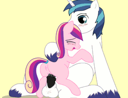 Size: 650x500 | Tagged: explicit, artist:lazyfable, shining armor, age difference, age regression, alicorn, animated, anus, blushing, cute, cute porn, female, filly, filthy dirty married sex, foal, foalcon, g4, gif, good clean married sex, happy, happy sex, imported from derpibooru, male, mare, nudity, open mouth, penetration, penis, pony, princess cadance, princess cadance is always horny, puckered asshole, sex, ship:shiningcadance, size difference, stallion, stallion on filly, straight, unicorn, unshorn fetlocks, vaginal, vulva, wingless