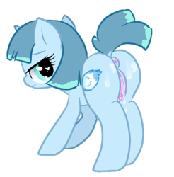 Size: 416x422 | Tagged: explicit, oc, anus, artist needed, butt, female, filly, foal, foalcon, hadouken, imported from derpibooru, nudity, oc only, plot, ponut, solo, solo female, vagina