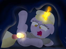 Size: 3200x2400 | Tagged: explicit, artist:dtcx97, anal insertion, bed, blushing, dildo, dinky hooves, double penetration, female, filly, foal, foalcon, g4, high res, imported from derpibooru, insertion, magic, masturbation, nudity, pony, sex toy, solo, solo female, spread legs, spreading, underhoof, unicorn, vaginal insertion, vaginal secretions, vulva