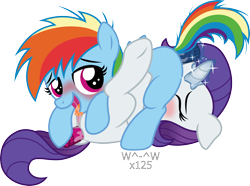 Size: 3144x2337 | Tagged: explicit, artist:sasukex125, rainbow dash, rarity, 69 position, anal insertion, anus, cunnilingus, cute, cute porn, dashabetes, dildo, female, filly, foal, foalcon, g4, horn, imported from derpibooru, insertion, lesbian, magic, nudity, oral, pegasus, pony, raribetes, sex, sex toy, ship:raridash, shipping, show accurate, show accurate porn, simple background, transparent background, unicorn, vagina, vaginal secretions, vulva