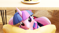 Size: 3840x2160 | Tagged: explicit, artist:pyp, twilight sparkle, alicorn, anthro, banned from derpibooru, blowjob, bottomless, breasts, burger, busty twilight sparkle, chair, child, clothes, complete nudity, dining room, faceless male, female, food, french fries, hamburger, happy, happy sex, high res, horn, imported from twibooru, kneeling, looking at you, male, male pov, nudity, offscreen character, oral, part of a set, partial nudity, penis, plantigrade anthro, plate, pov, sex, shotacon, sitting, size difference, small penis, smaller male, smiling, straight, straight shota, table, twibooru original, twilight is a foal fiddler, under the table, wings