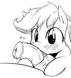 Size: 644x704 | Tagged: explicit, artist:moka, rainbow dash, scootaloo, blushing, cock worship, female, foalcon, futa, futa rainbow dash, g4, heart, imported from derpibooru, intersex, monochrome, nudity, penis, precum, ship:scootadash, shipping, tongue out