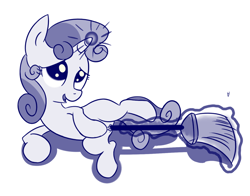 Size: 900x707 | Tagged: explicit, artist:php87, sweetie belle, ahegao, broom, female, filly, foal, foalcon, g4, glowing horn, horn, imported from derpibooru, improvised sex toy, insertion, magic, masturbation, monochrome, my little pony: friendship is magic, nudity, open mouth, pony, sex toy, solo, solo female, sweetie belle's magic brings a great big smile, telekinesis, twilight time, unicorn, vagina, vaginal insertion, vulva