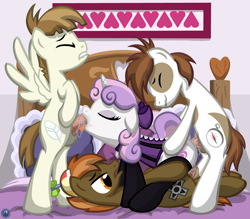 Size: 4000x3500 | Tagged: explicit, artist:template93, button mash, sweetie belle, all three filled, anal, blowjob, bow, clothes, collar, colt, colt on filly, commission, corset, drool, drool string, earth pony, estrus, eyes closed, featherweight, female, female orgasm, filly, floppy ears, foal, foalcon, foursome, g4, gangbang, glazed dick, group sex, high res, horny, horsecock, imported from derpibooru, looking up, male, multiple penetration, nudity, older, older button mash, older featherweight, older pipsqueak, older sweetie belle, oral, orgasm, partial nudity, penis, pipsqueak, pipsweetiefeathermash, pony, pony on pony action, precum, reverse foalcon, sex, ship:featherbelle, ship:sweetiemash, ship:sweetiesqueak, shipping, slutty-belle, socks, straight, sweetie belle gets all the colts, triple penetration, unicorn, vaginal, vaginal secretions, wrong cutie mark