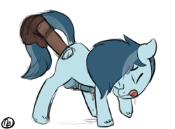 Size: 1165x859 | Tagged: explicit, artist:ratiodaze, age difference, anal, balls, big dom small sub, colt, doggy style, drool, earth pony, eyes closed, floppy ears, foal, foalcon, from behind, g4, gay, imported from derpibooru, male, maledom, malesub, nudity, open mouth, penis, penis size difference, pony, pony on pony action, precum, sex, shady daze, size difference, sketch, stallion, stallion on colt, submissive, tight fit