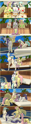 Size: 1920x7560 | Tagged: explicit, artist:gorilka, fluttershy, rarity, spike, series:spikey wikey is so big so i called my friends, 3d, anthro, banned from derpibooru, blowjob, boojob, coco pommel, female, imported from twibooru, male, nudity, oral, penis, plantigrade anthro, sex, shotacon, source filmmaker, straight, straight shota, underage