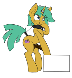 Size: 942x1025 | Tagged: explicit, artist:reiduran, balls, collar, erection, foalcon, futa, futa spice, g4, horn, horn ring, imported from derpibooru, intersex, nudity, penis, rule 63, snails, solo, solo futa, spice, tail holder, tail wrap