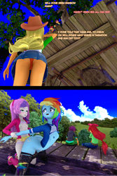 Size: 1536x2304 | Tagged: explicit, artist:iconoclasm, apple bloom, rainbow dash, scootaloo, sweetie belle, ambiguous penetration, cutie mark crusaders, doggy style, equestria girls, female, from behind, futa, futa loli, futa on female, futa sweetie belle, implied appledash, implied lesbian, implied shipping, imported from twibooru, infidelity, intersex, koikatsu, lesbian, lolicon, sex, shipping, sweetiedash, thrill of almost being caught, underage