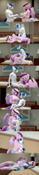 Size: 1920x8640 | Tagged: explicit, artist:papadragon69, shining armor, 3d, aftersex, age regression, alicorn, anthro, ass, babycon, banned from derpibooru, bed, breasts, busty princess cadance, butt, comic, cuddling, female, good clean married sex, imported from twibooru, male, married couple, oral, plantigrade anthro, princess cadance, rock paper scissors, sex, shiningcadance, shipping, shotacon, source filmmaker, straight, toddlercon, underage, unicorn