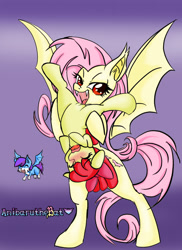 Size: 1700x2338 | Tagged: explicit, artist:anibaruthecat, apple bloom, fluttershy, age difference, analingus, analingus on female, bat pony, bats!, bedroom eyes, bipedal, blushing, carrying, cunnilingus, drool, eyes closed, fangs, female, floppy ears, flutterbat, foalcon, from behind, g4, hung upside down, imported from derpibooru, lesbian, mare on filly, moaning, my little pony: friendship is magic, nudity, open mouth, oral, pony, race swap, sex, ship:flutterbloom, shipping, smiling, spread wings, standing, suspended, upside down, vulva, wingboner, wings