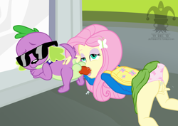 Size: 1280x906 | Tagged: explicit, artist:blargsnarf, fluttershy, spike, age difference, anal fingering, backpack, balls, bestiality, blowjob, butterfly hairpin, clothes, cum, cutie mark underwear, dog, duo, duo male and female, equestria girls, female, fingering, flutterzoo, foalcon, g4, genitals, human, human female, human on dog action, humanized, imported from derpibooru, interspecies, knot, lidded eyes, male, masturbation, nudity, oral, orgasm, panties, panties aside, penetration, penis, pink underwear, public masturbation, public sex, ship:flutterspike, shipping, show accurate, show accurate porn, simultaneous orgasm, skirt, skirt lift, spike gets all the equestria girls, spike the dog, squirting, straight, sunglasses, underwear, vaginal, vaginal fingering, vaginal masturbation, vaginal orgasm, vaginal secretions, vulva