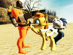 Size: 640x480 | Tagged: explicit, oc, oc:cream heart, 3d, blowjob, casually standing, cum, female, foalcon, g4, gmod, group sex, human, human on pony action, human penis, imported from derpibooru, male, nudity, oral, penis, pony, pyro (tf2), rumble, sex, shipping, straight, team fortress 2, threesome