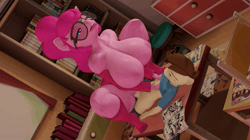 Size: 1280x720 | Tagged: explicit, artist:indigosfmworks, pinkie pie, 3d, age difference, ahegao, animated, anthro, banned from derpibooru, book, bookshelf, breasts, busty pinkie pie, clothes, cowgirl position, earth pony, female, for science, glasses, heart eyes, hentai, imported from twibooru, inverted nipples, lidded eyes, male, manga, nipples, no sound, nudity, open mouth, pegasus, penetration, plantigrade anthro, pound cake, pound pie, science, sex, shipping, shirt, shirt lift, shotacon, socks, squatting, straight, straight shota, table, tongue out, underage, vaginal, webm, wingding eyes, young