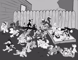 Size: 2589x2003 | Tagged: explicit, spike, a pup named scooby-doo, agumon, anal, apatosaurus, babs bunny, bestiality, calamity coyote, crossover, daisy duck, digimon, dinosaur, dog, don bluth, dragon, eeyore, fifi la fume, foalcon, g4, great dane, hello kitty, imported from derpibooru, infidelity, interspecies, klonoa, lilo and stitch, littlefoot, male, miles "tails" prower, minnie mouse, molly cunningham, no exceptions, parappa, penetration, puppy, sanrio, scooby-doo, scooby-doo!, sex, skunk, sonic the hedgehog (series), sonicteam, the land before time, tiny toon adventures, vaginal, younger